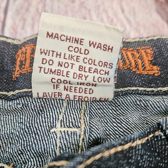 Free Culture NWT Size 1 Low Rise Dark Wash Skinny Jeans - Picture 7 of 7